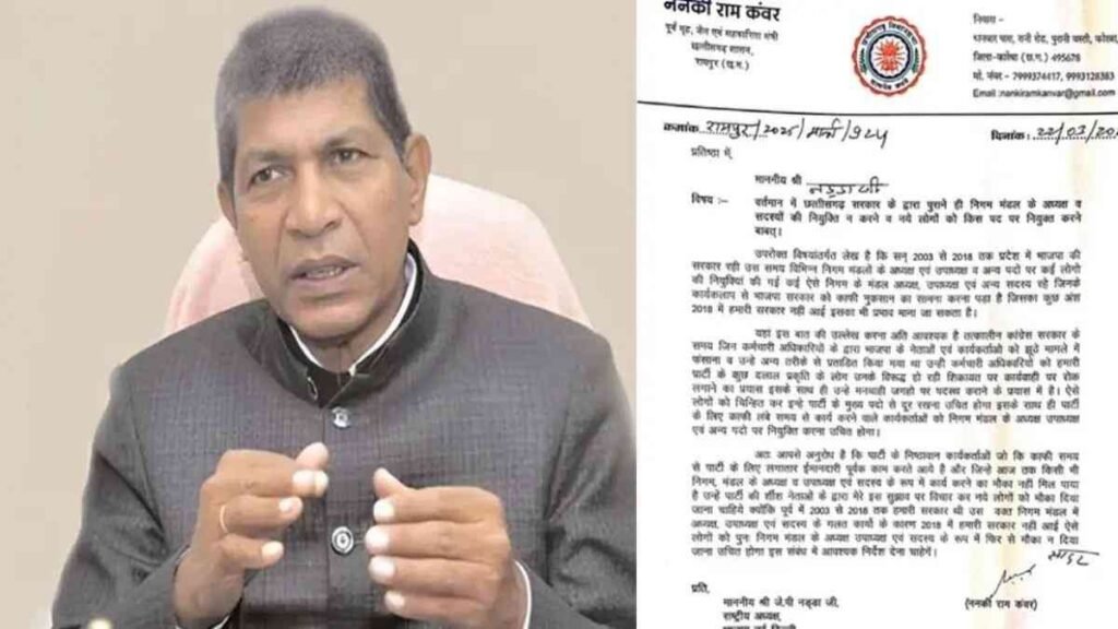 Korba Collector : कलेक्टर को हटाने की जिद: ननकीराम कंवर आज अपनी ही सरकार के खिलाफ देंगे धरना