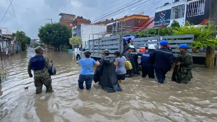 मेक्सिको में भीषण बाढ़, 41 लोगों की मौत, कई लापता